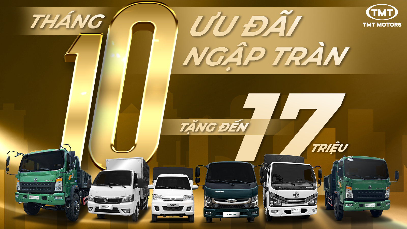 Xe tải ben TMT Cửu Long