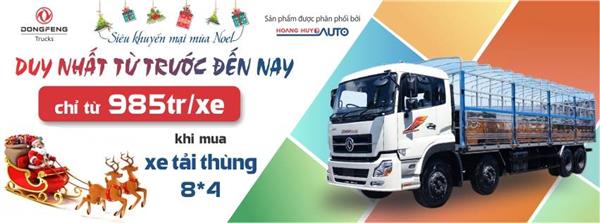 KHUYẾN MÃI LỚN NHẤT NĂM TỪ HOÀNG HUY – DONGFENG