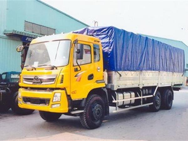XE TẢI THÙNG 15 TẤN 3 CHÂN CỬU LONG TMT
