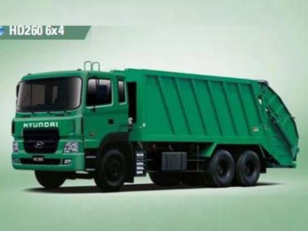 Xe ép rác 19 khối Hyundai HD260