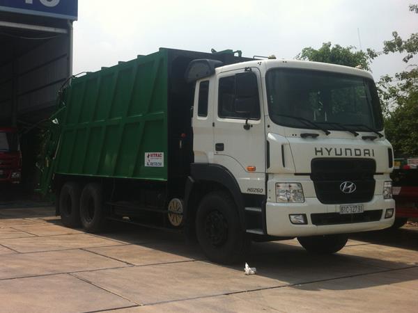 Xe ép rác 22 khối HYUNDAI HD260 Medium