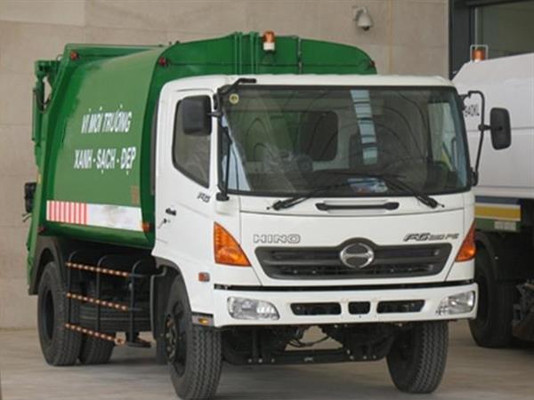 Xe ép rác 14 khối hino