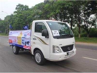 XE TẢI THÙNG LỬNG TATA 1.2 TẤN