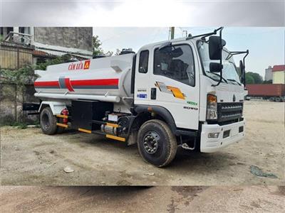 Xe Tải Xi Téc 10 Khối Chở Xăng Dầu Howo