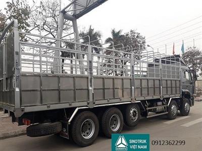 Xe tải thùng Howo 5 chân 336hp