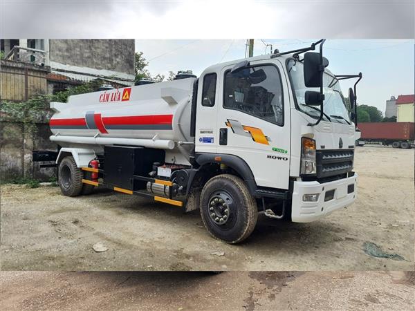 Xe Tải Xi Téc 10 Khối Chở Xăng Dầu Howo