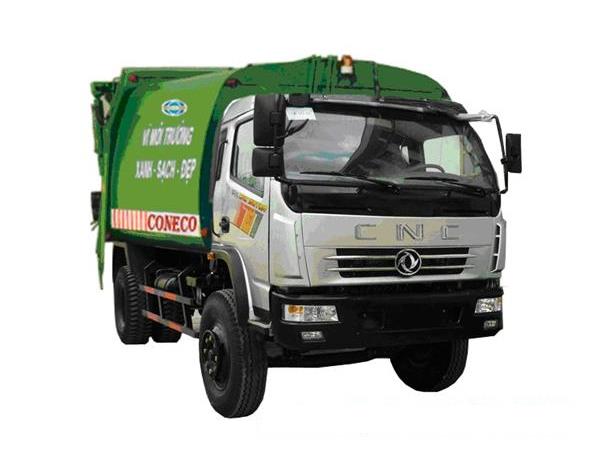 Xe ép rác 9 khối dongfeng