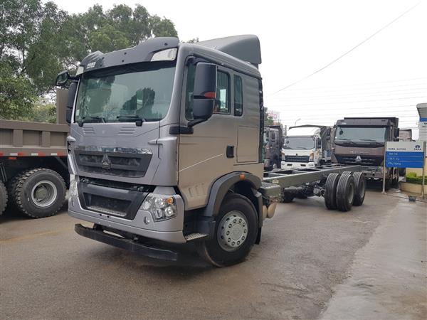 Howo 3 Chân Tải Thùng Động Cơ 270 Hp