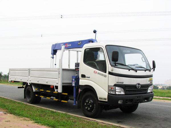 Xe tải cẩu Hino trọng tải 3 Tấn