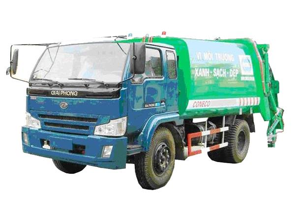 Xe ép rác 7 khối giải phóng