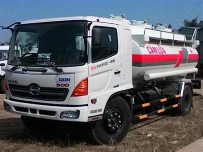 Xe tải Hino bồn xi téc xăng dầu 11 khối FG