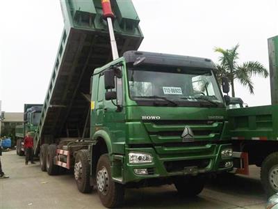 XE TẢI BEN HOWO 371HP 4 chân