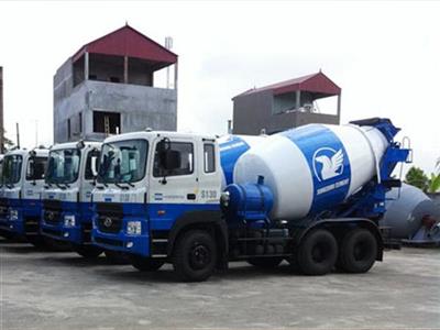 Xe trộn bê tông 7 khối HD270