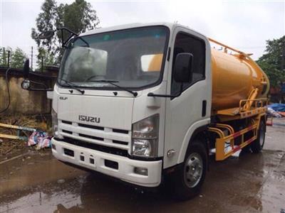 Xe hút chất thải 7 khối ISUZU