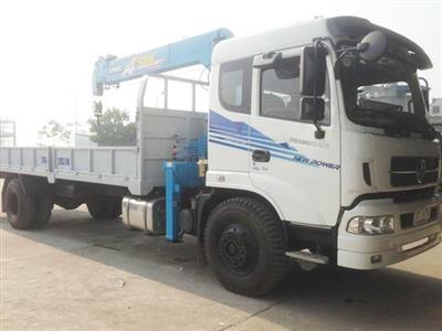 Xe tải Trường Giang 8 tấn gắn cẩu
