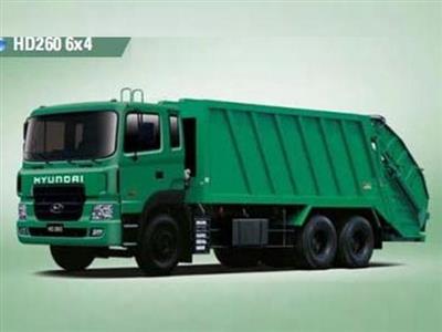 Xe ép rác 19 khối Hyundai HD260