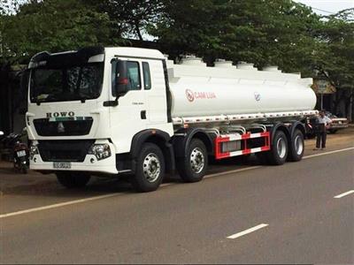 Xe bồn xăng dầu howo 20 khối, Howo T5G