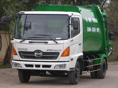 Xe ép rác 17 khối Hino