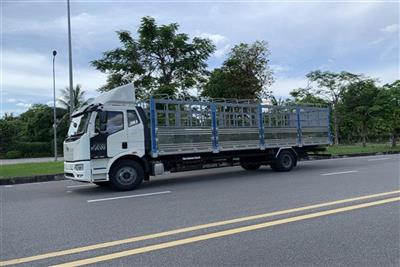 Xe Tải Thùng Dài 9m7 Mui Bạt  Faw 8 Tấn