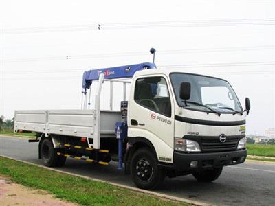 Xe tải cẩu Hino trọng tải 3 Tấn