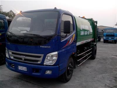 Xe ép rác thaco ollin 6 khối