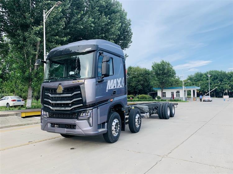 Xe Tải thùng 4 chân Howo Max 400 hp