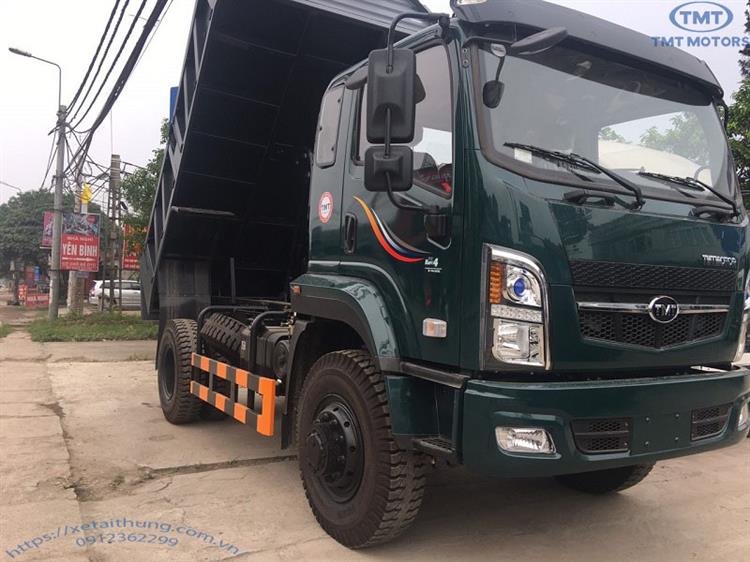 XE TẢI BEN 8 TẤN 2 CẦU TMT CỬU LONG