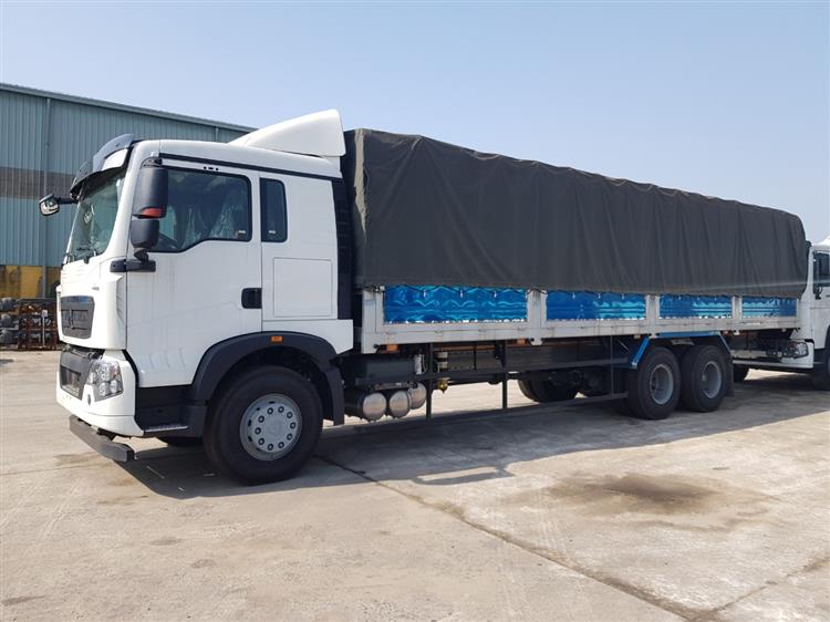 Xe Tải Thùng 3 Chân Howo 6x2 270 Hp