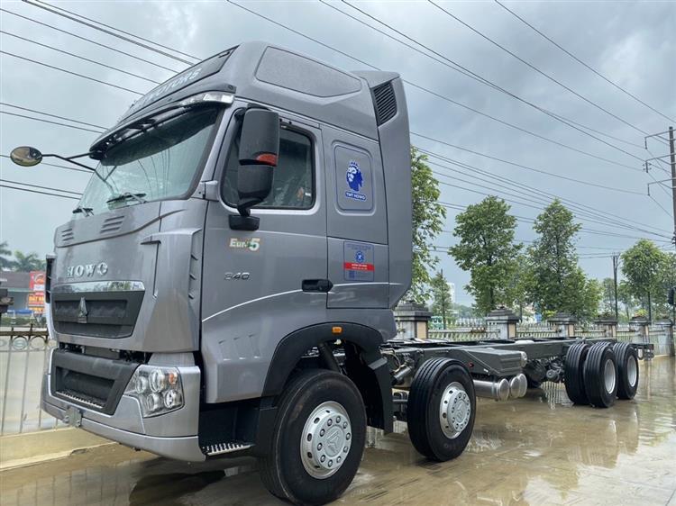 Xe Tải Thùng 5 Chân Howo A7 340 Hp