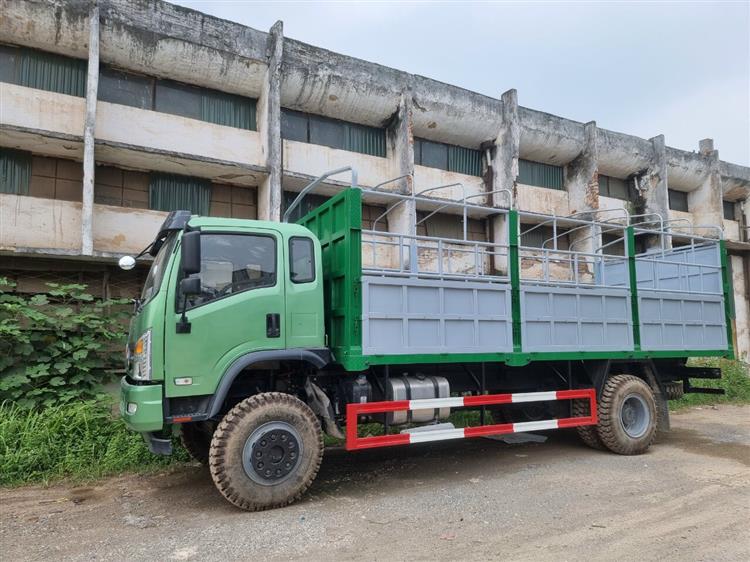 Xe Tải Thùng 2 Cầu Dongfeng 6m7 Tải 7T2