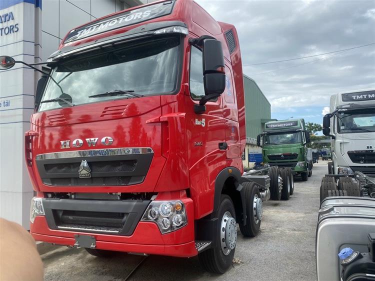 Xe Tải Thùng 5 Chân Howo A7 340 Hp