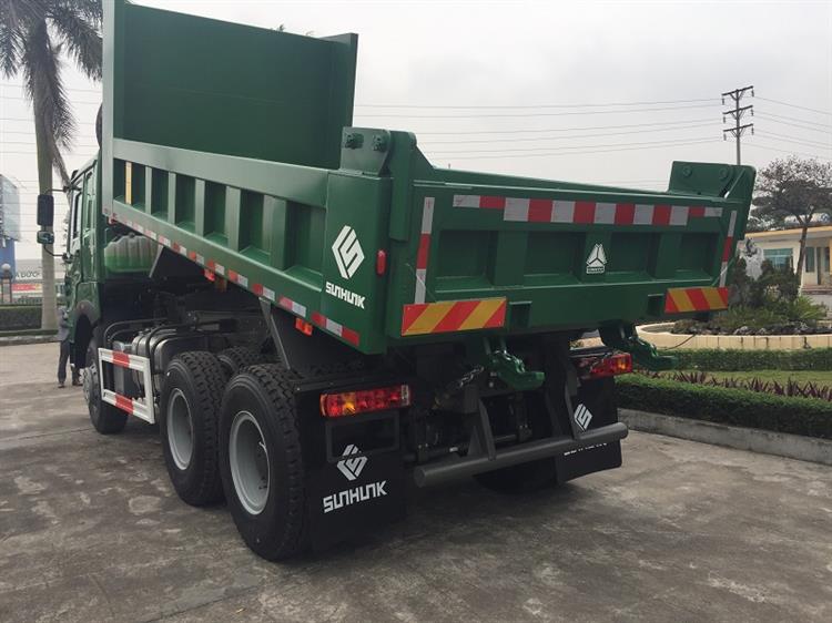 XE TẢI BEN HOWO 3 CHÂN 2019