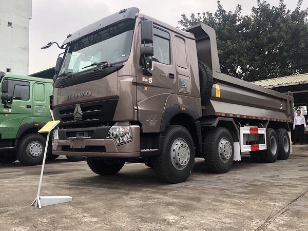 Xe ben Howo 380 Hp 4 chân thùng U