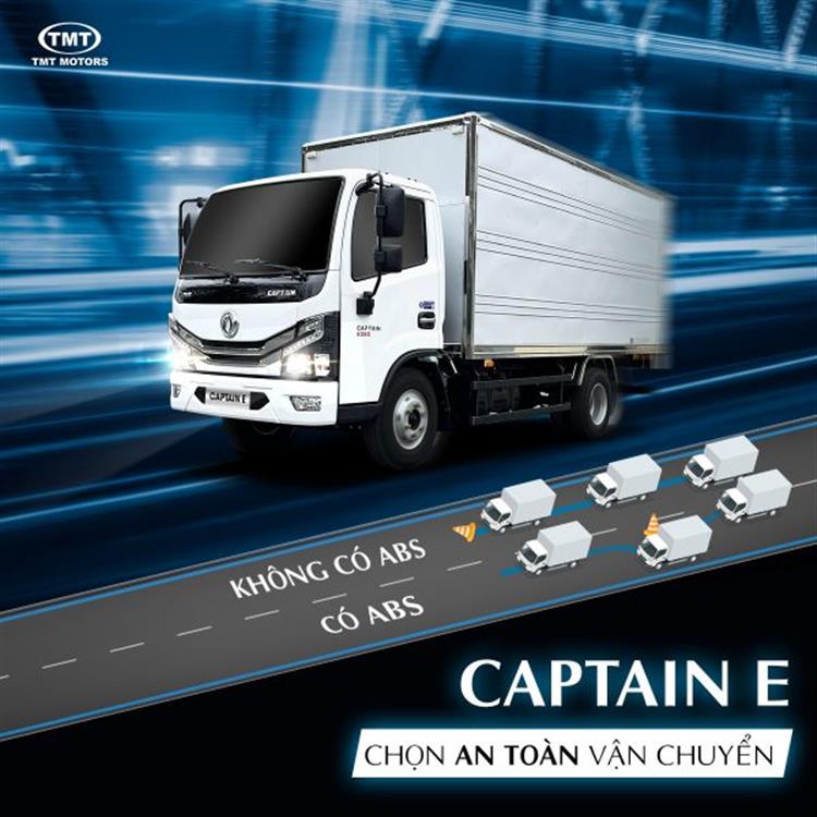 Xe tải thùng 2 tấn 5 TMT Caption E250 – Giải pháp tối ưu cho vận tải nhẹ đô thị 2025