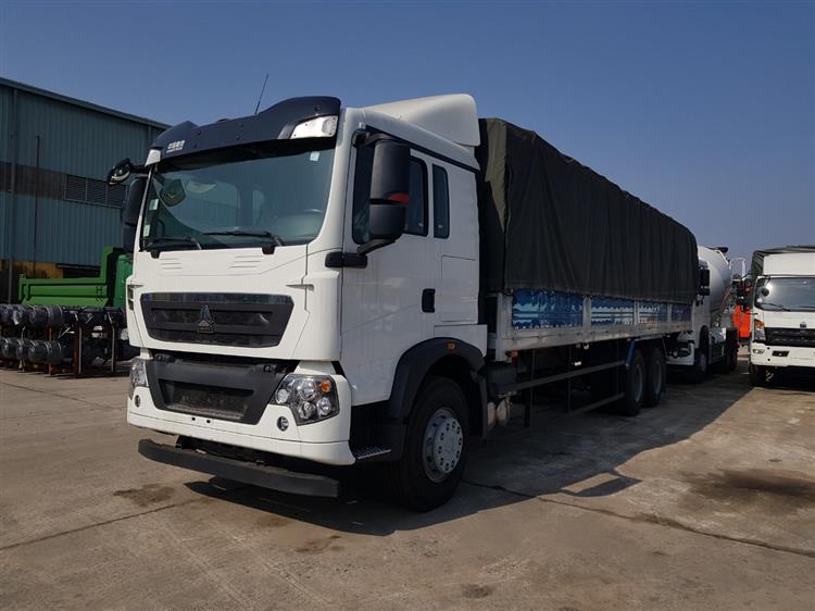 Xe Tải Thùng 3 Chân Howo 6x2 270 Hp