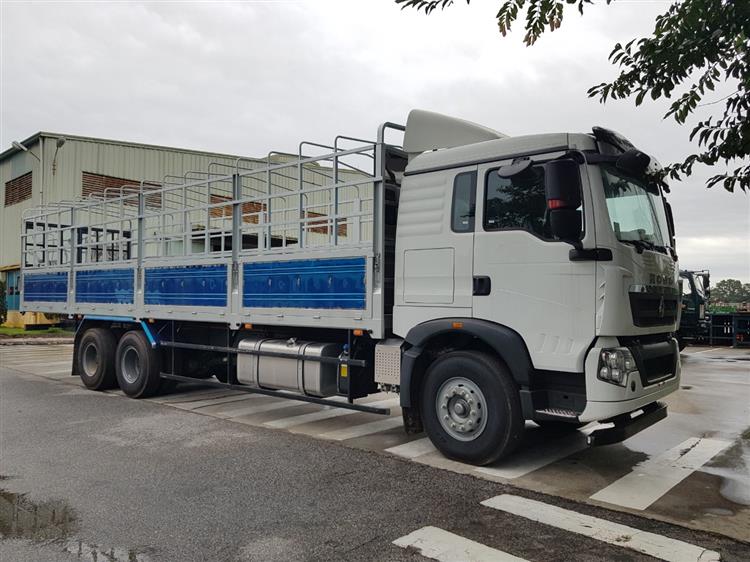 Xe Tải Thùng 3 Chân Howo 6x2 270 Hp