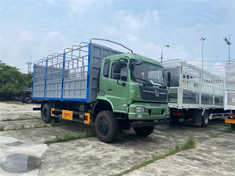 Xe Tải Thùng 2 Cầu Dongfeng 6 máy 6m7 Tải 7T2