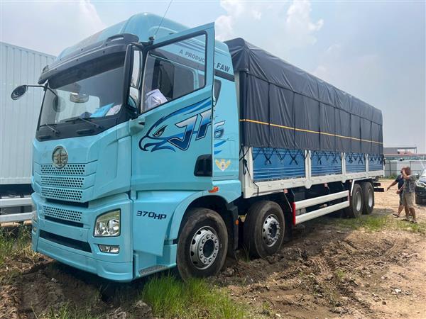 Xe Tải Thùng 4 Chân FAW JH6 370Hp