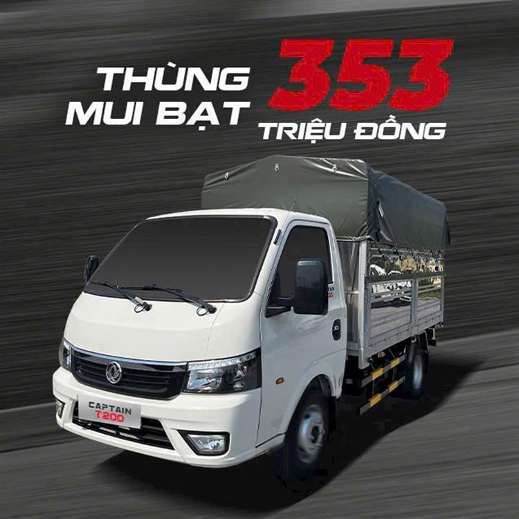 Xe Tải Thùng 2 Tấn TMT Captain T200