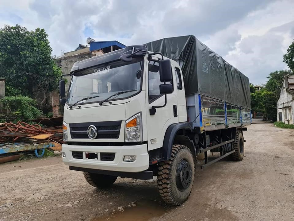 Xe Tải Thùng 2 Cầu Dongfeng 6m3 Tải 7 Tấn