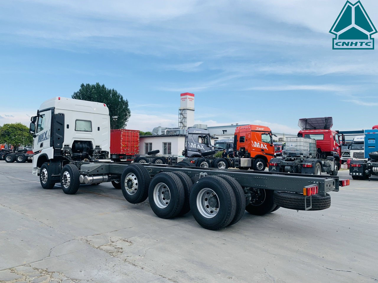 Xe Howo Tải thùng 4 chân  A7 340 hp