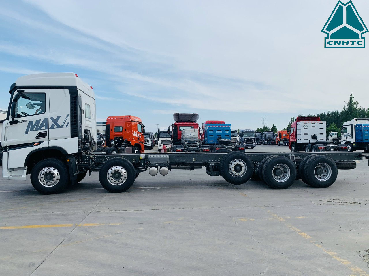 Xe Tải thùng 5 chân Howo A7 340 hp