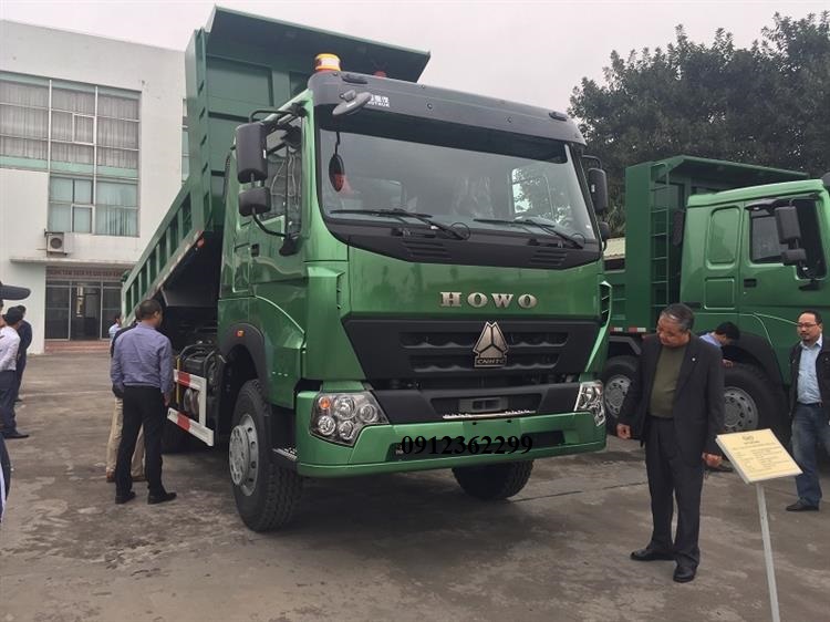 XE TẢI BEN HOWO 3 CHÂN 2019