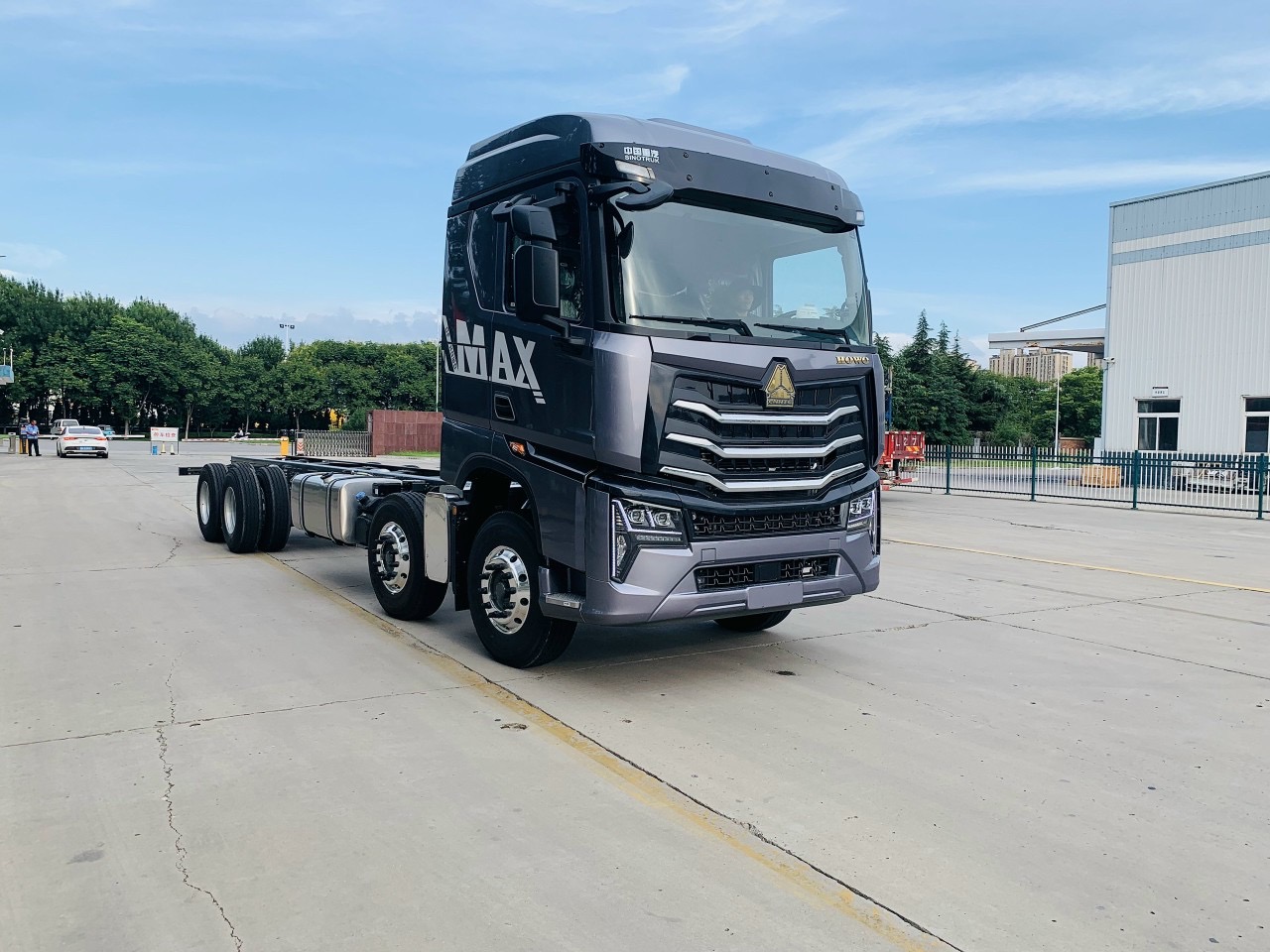 Xe Howo Tải thùng 4 chân  A7 340 hp