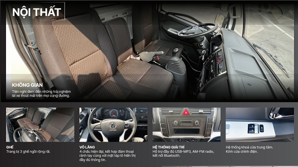 Đánh giá xe tải TMT Captain E250 – Dòng xe 2T5 đáng mua nhất 2025