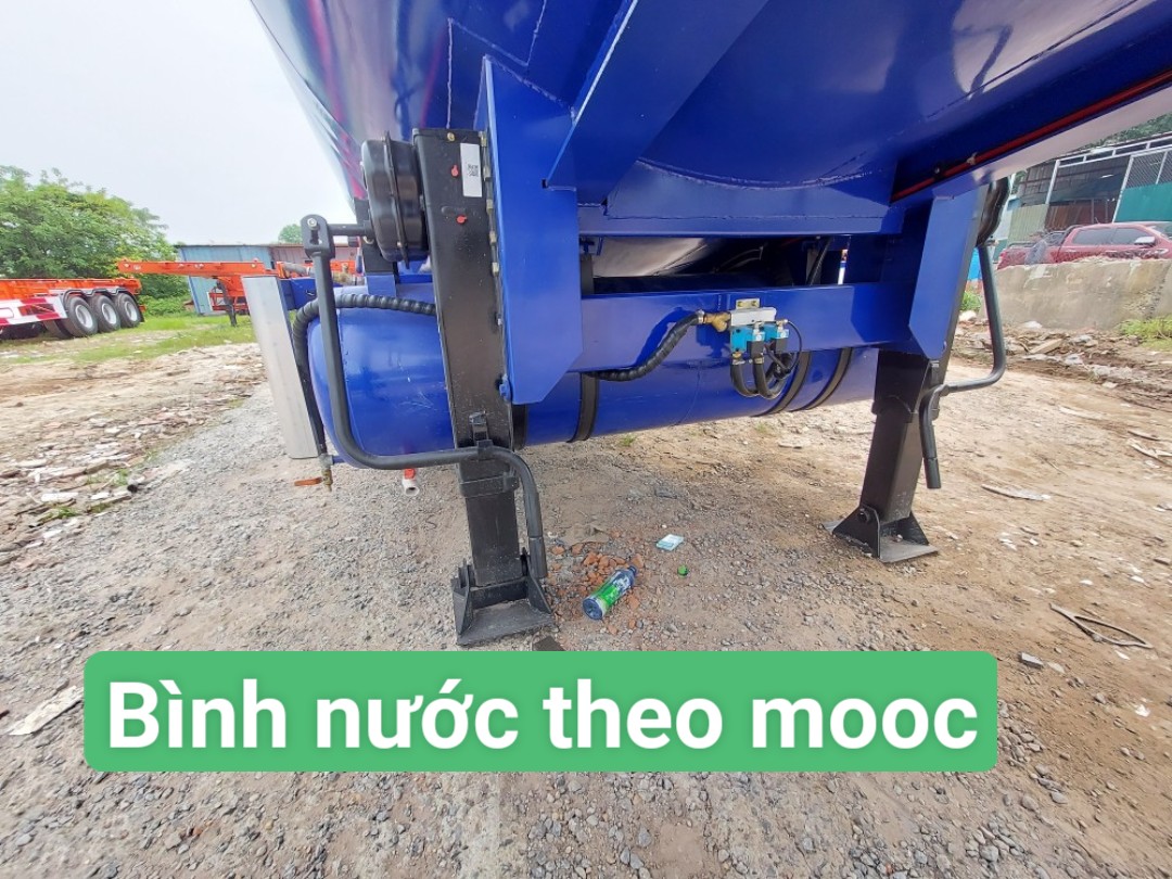 Sơ Mi Rơ Mooc Chở Xi Măng Fushi 46 Khối 8