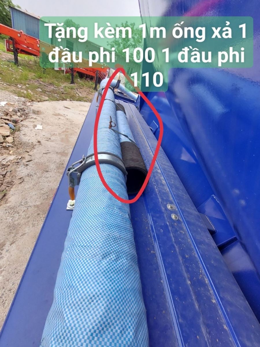 Sơ Mi Rơ Mooc Chở Xi Măng Fushi 46 Khối 8