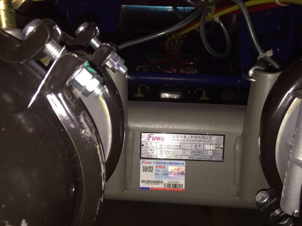 Sơ Mi Rơ Mooc Chở Xi Măng Fushi 46 Khối 8