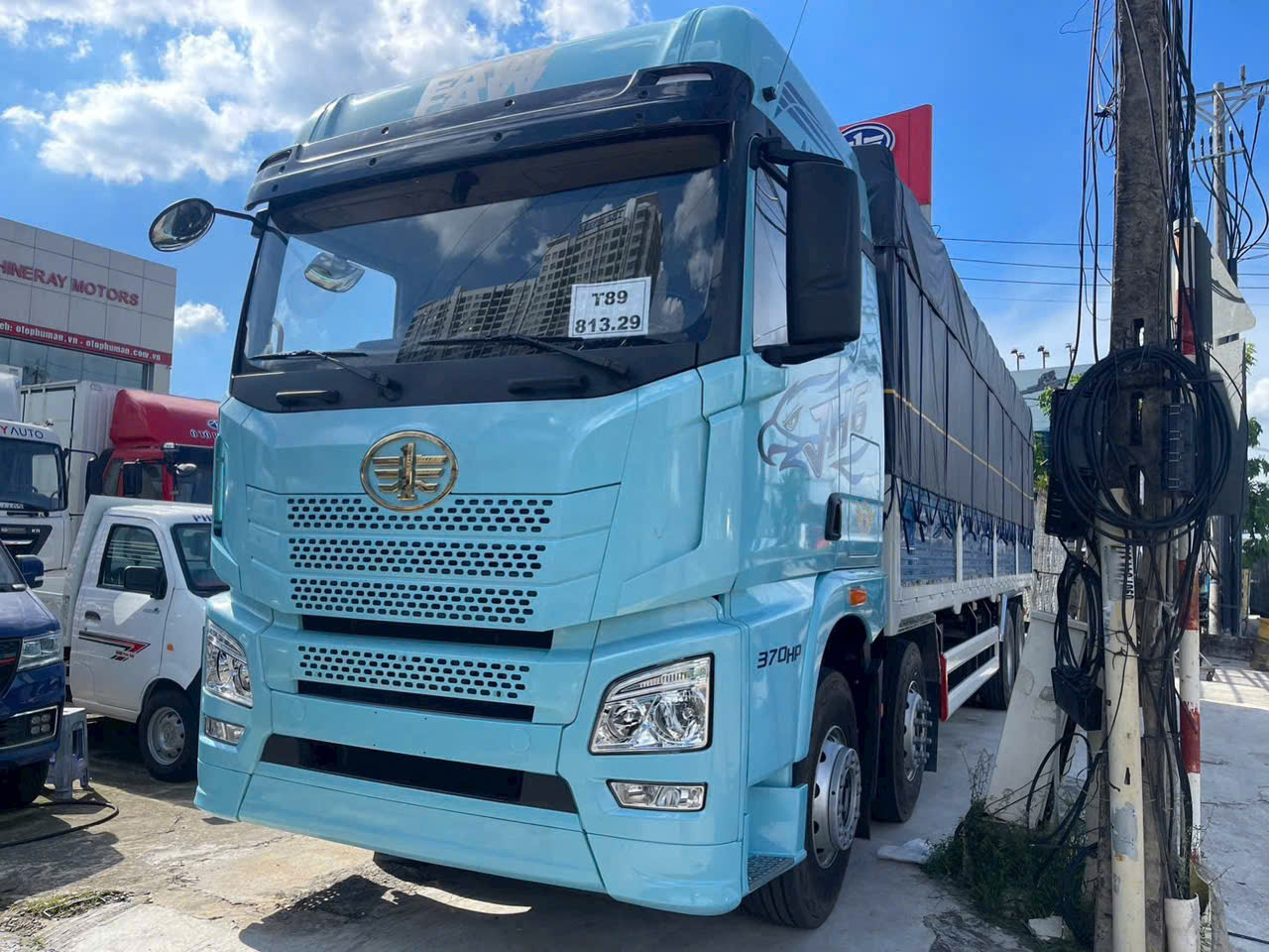 Chính Sách trả góp Mua xe tải FAW JH6 370Hp