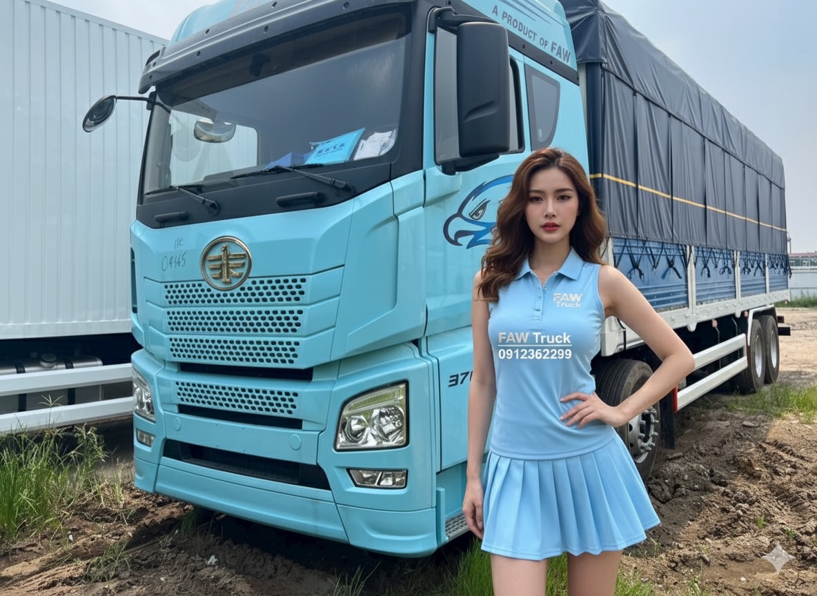 So sánh xe tải thùng 4 chân FAW JH6 và Howo